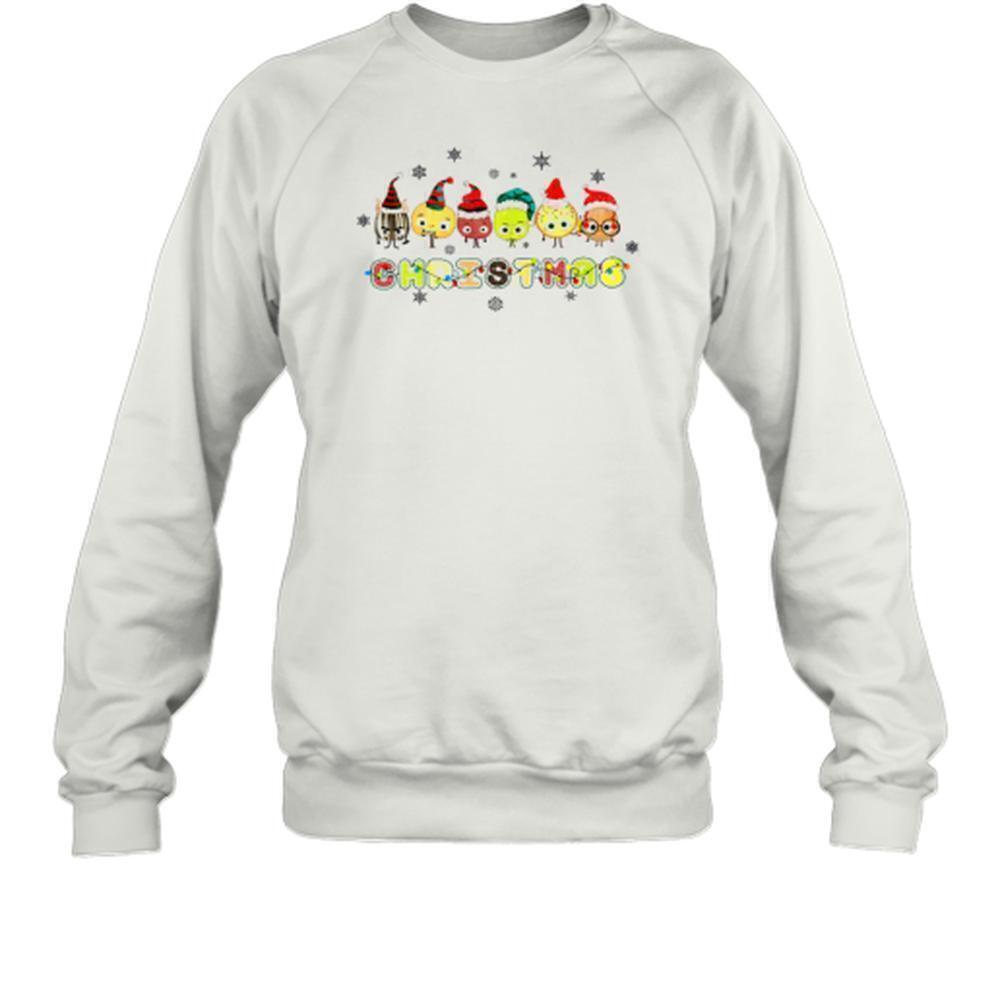 Happy Christmas Teacher Holiday School Gift Sweatshirt